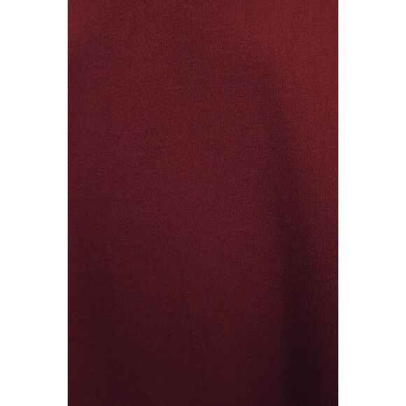 Lulus Hello World Wine Red Midi Dress, Size Medium - Picture 5 of 15